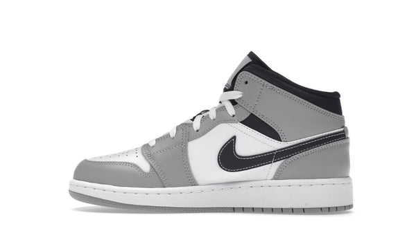 NIKE AIR JORDAN MID LIGHT SMOKE GREY ANTHRACITE (GS) – LS