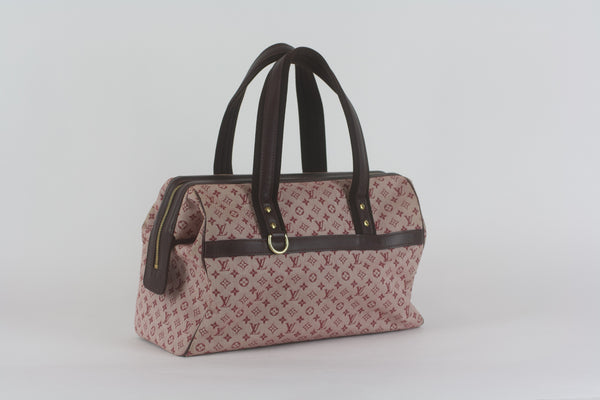 Red Louis Vuitton Monogram Mini Lin Josephine GM Handbag