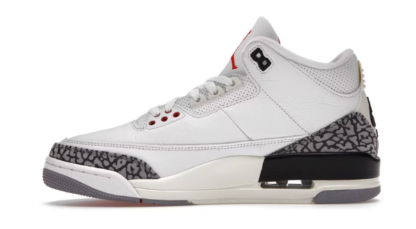 Jordan 3 best sale retro white