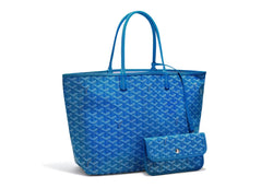Goyard Blue Tote Bag PM