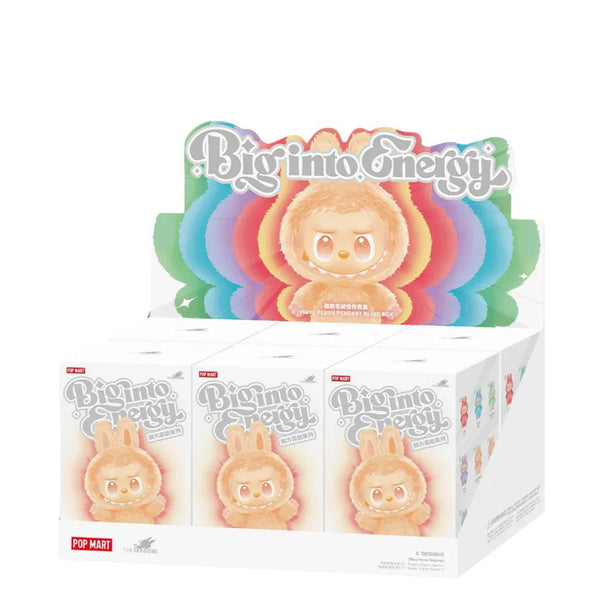 Pop Mart The Monsters Labubu Big into Energy Series - Vinyl Plush Pendant Blind Box