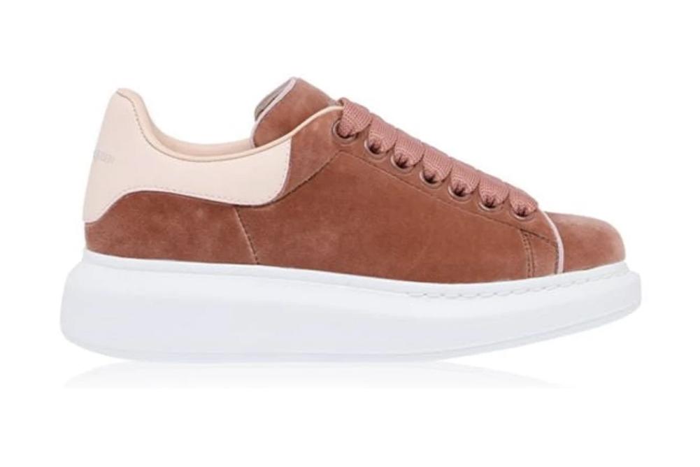 alexander mcqueen sneakers rose