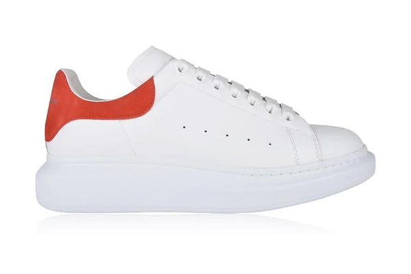 Alexander Mcqueen Oversized Trainers White/Red Mens