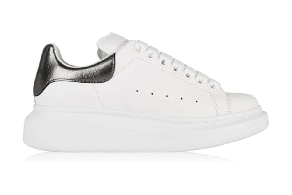 Alexander mcqueen white womens cheap trainers