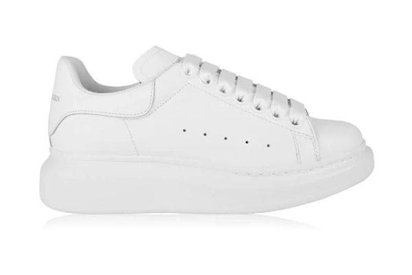 Alexander Mcqueen Oversized Trainers White/White Womens