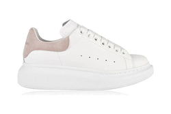 Alexander Mcqueen Oversized Trainers White/pink Womens