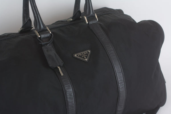 Prada Duffle Bag - Black - Pre-Owned