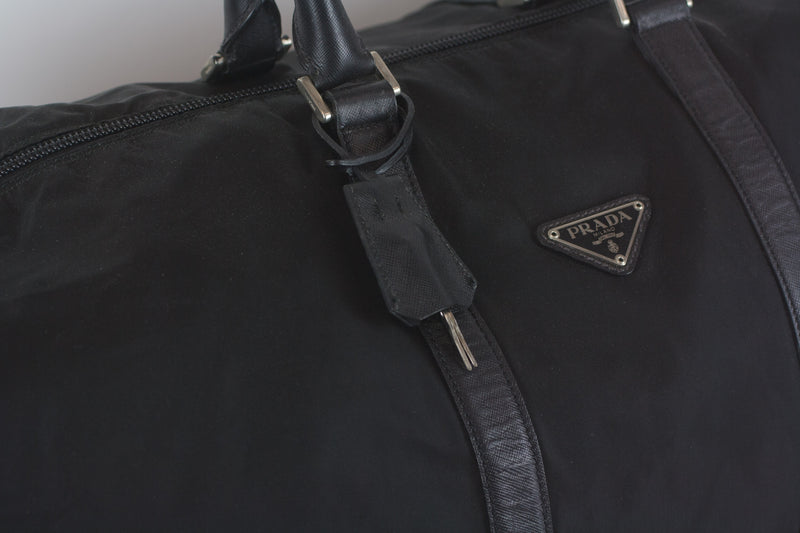 Prada Duffle Bag - Black - Pre-Owned