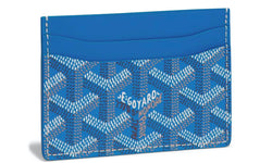 Goyard card holder Blue