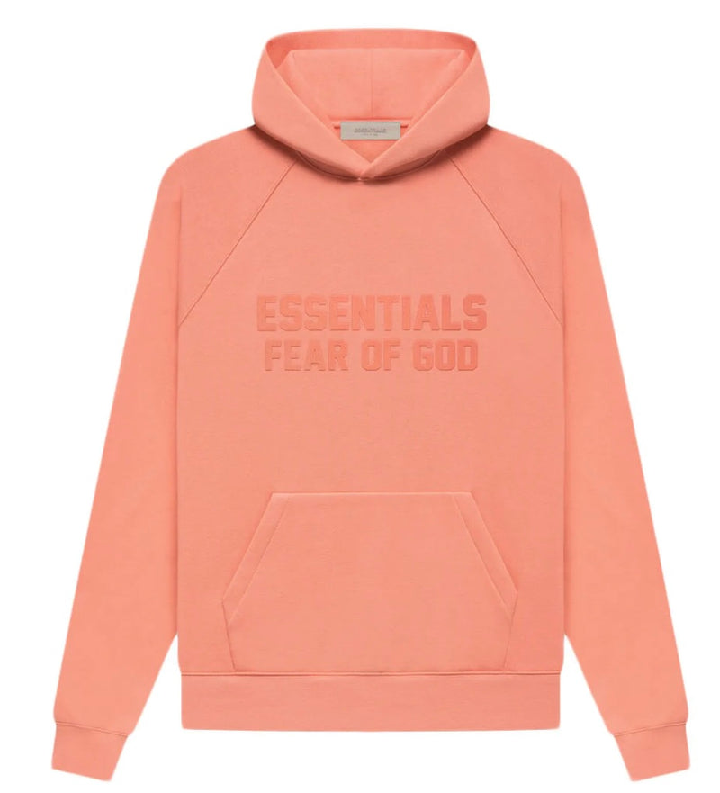 Fear of God Essentials Hoodie Coral SS22 – LS Personal Shopper