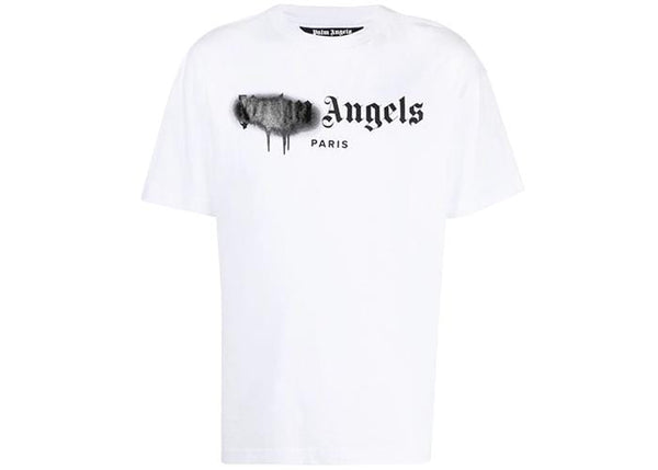 PALM ANGELS GRAFFITI SPRAY PARIS T-SHIRT