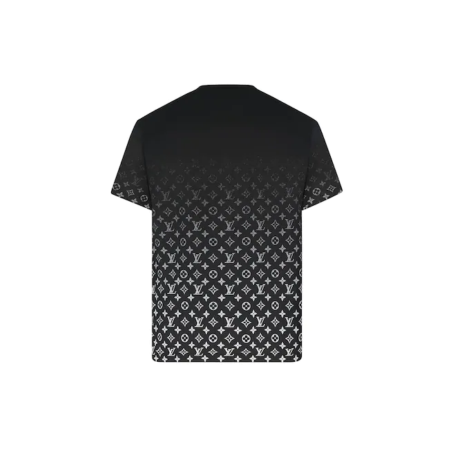 LV Monogram Gradient T-Shirt Black/White XL